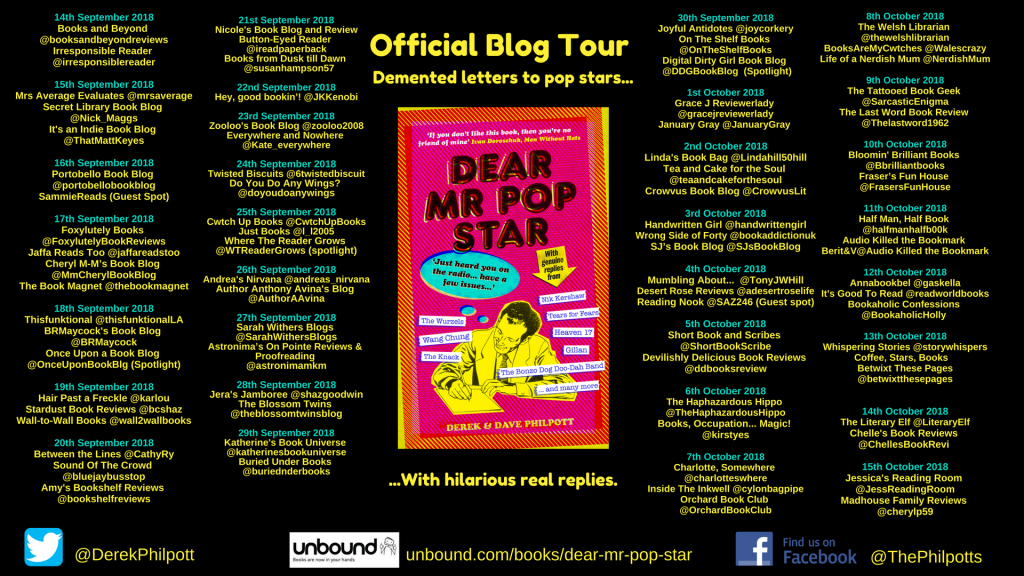 BlogTour: #DearMrPopStar